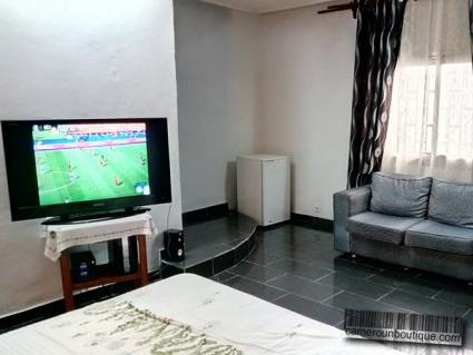 Chambre F1 meublée à louer à Douala Bonapriso